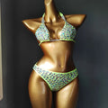 The Venus Horizon Rhinestone Bikini – Premium Crystal Triangle Showgirl Set
