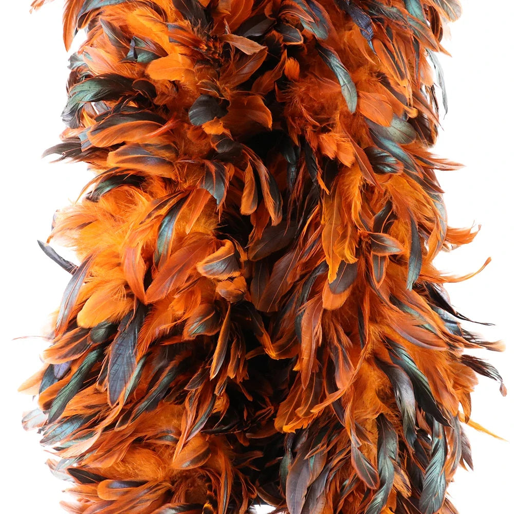 2 Meter Natural Chicken Feathers Boa