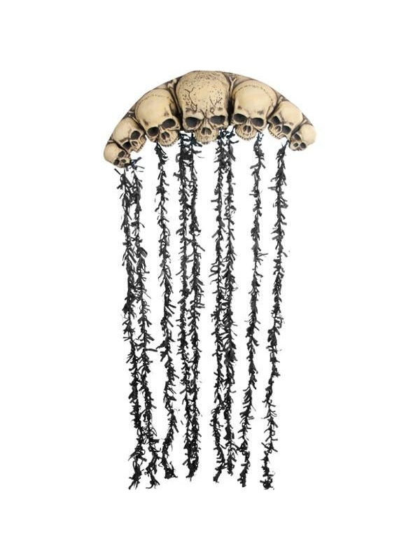 Skull Portiere Halloween Prop
