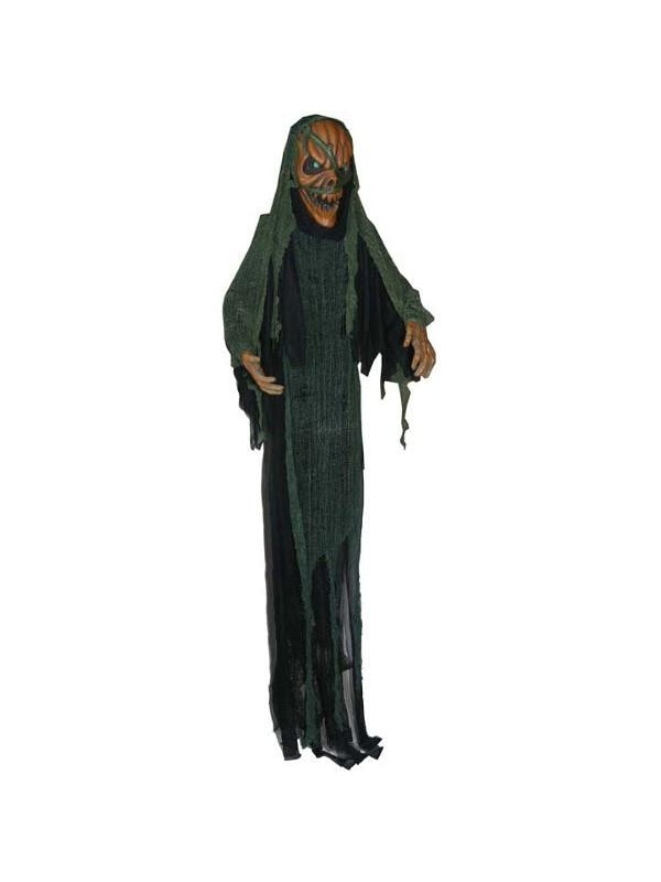 Spooky Hanging Latex Sinister Pumpkin Prop
