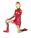 New Gold Iron Man costume With Mask