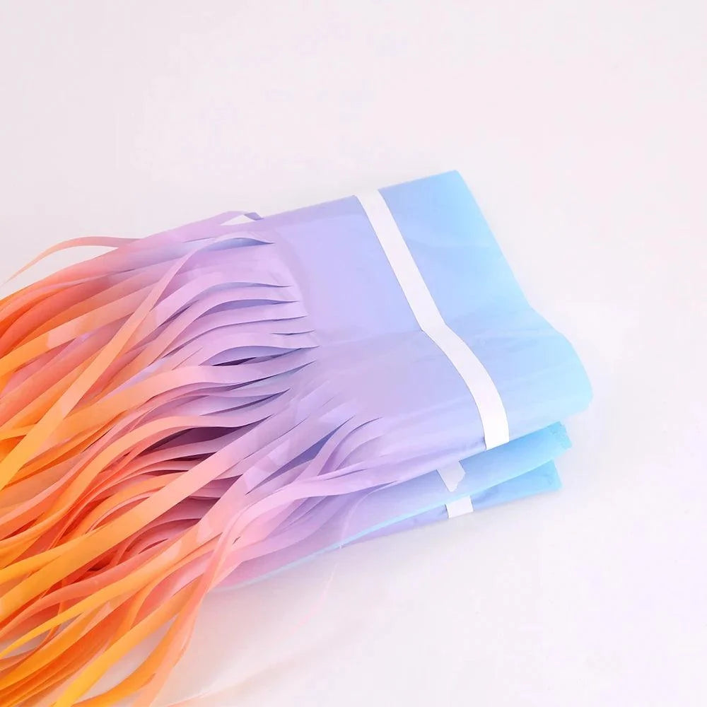 Rainbow Tinsel Party Decorations, 8 Colors