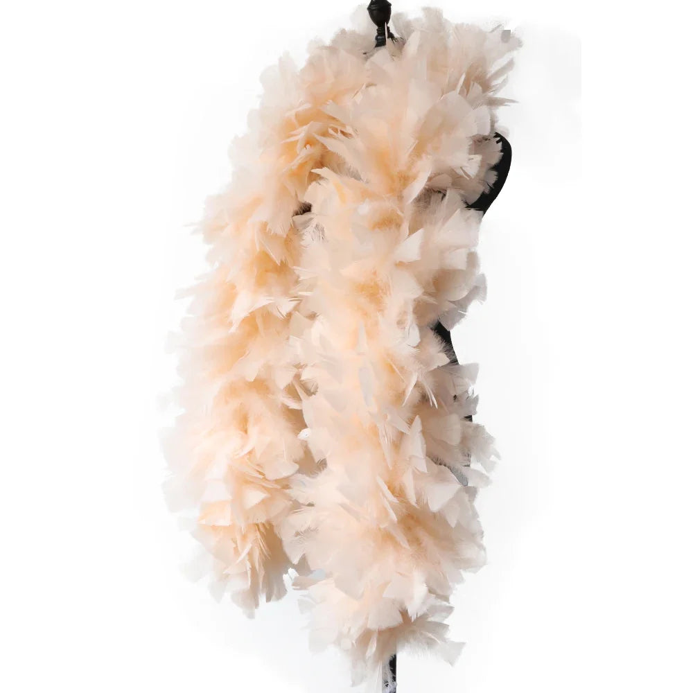 Thick Turkey Feather Performance Boa (2 Yards)