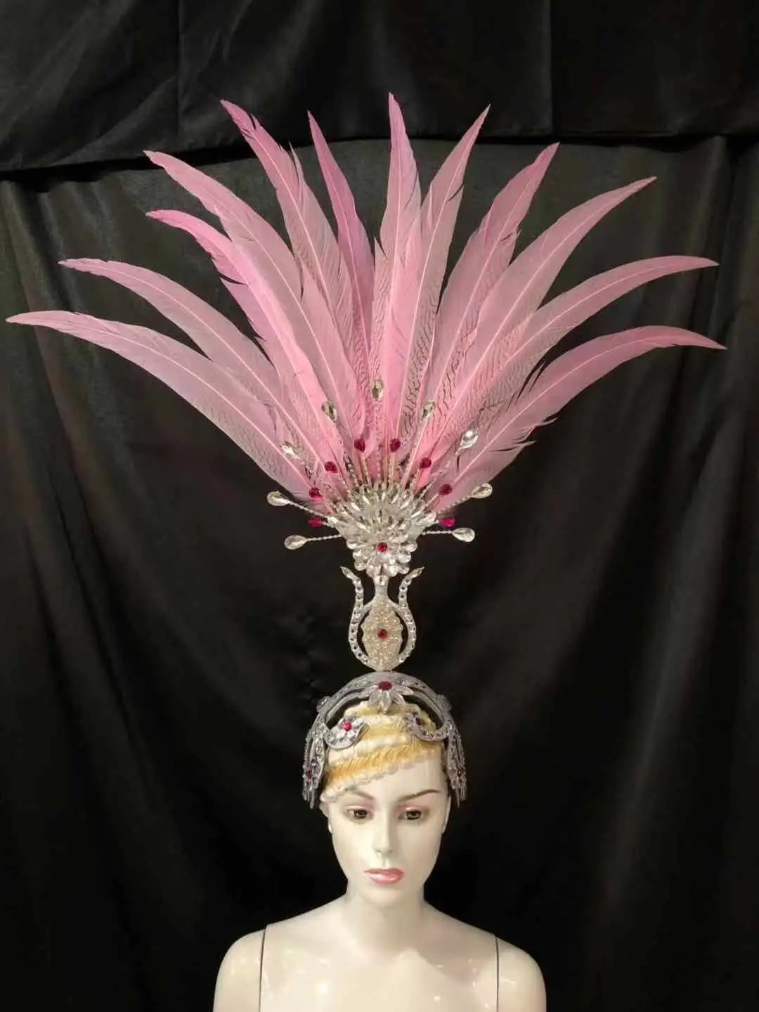The Stardust Aurora – Premium Feathered Samba Carnival Headdress