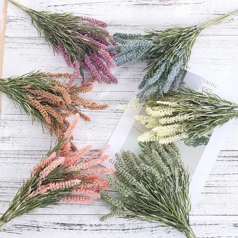 Artificial Lavender Flower Stems, 6 Colors