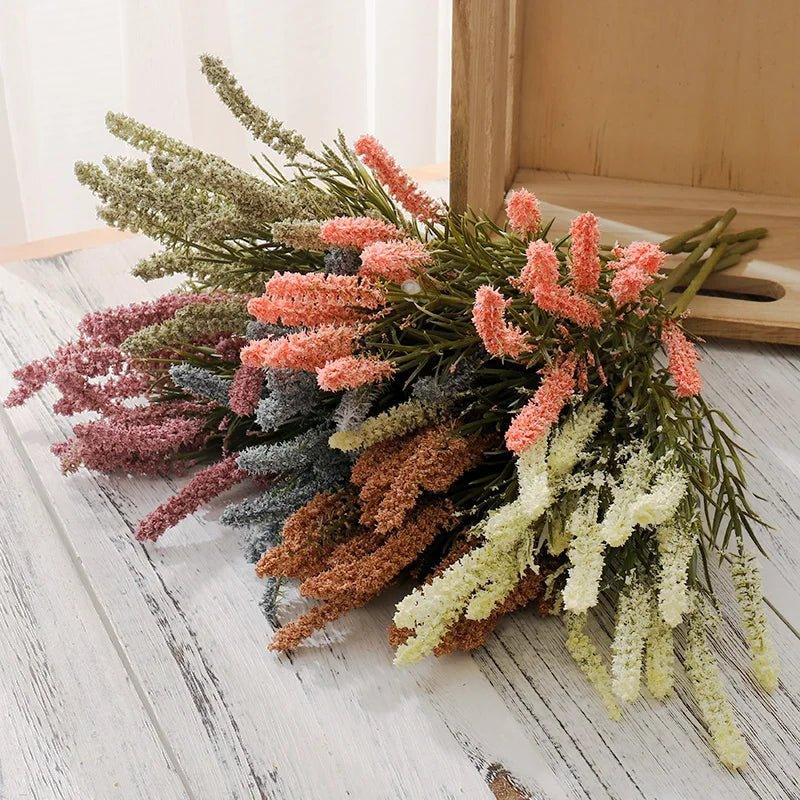 Artificial Lavender Flower Stems, 6 Colors