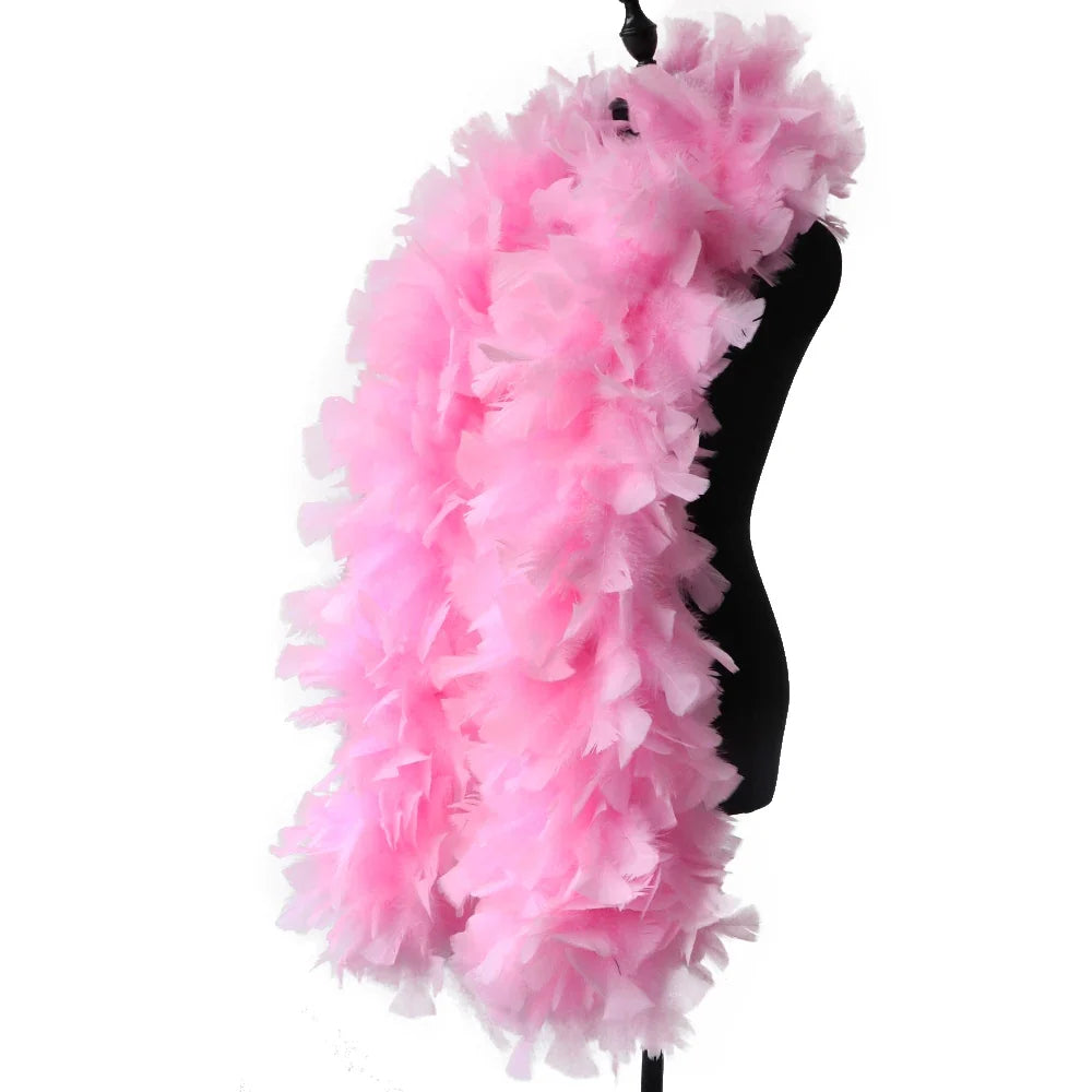 Thick Turkey Feather Performance Boa (2 Yards)