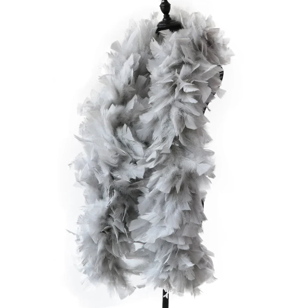 Thick Turkey Feather Performance Boa (2 Yards)