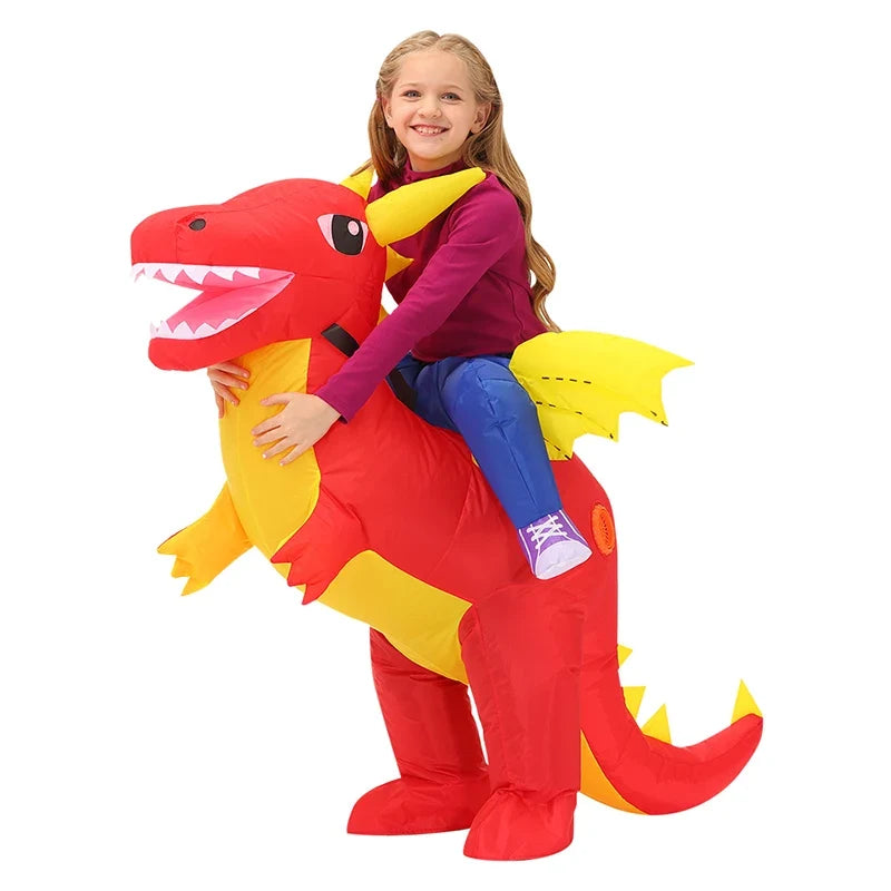 Kids Inflatable Dinosaur Costume for Boys & Girls