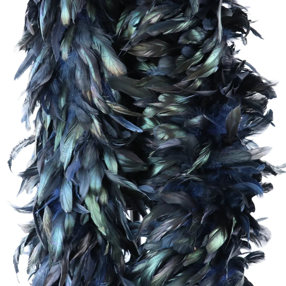 2 Meter Natural Chicken Feathers Boa