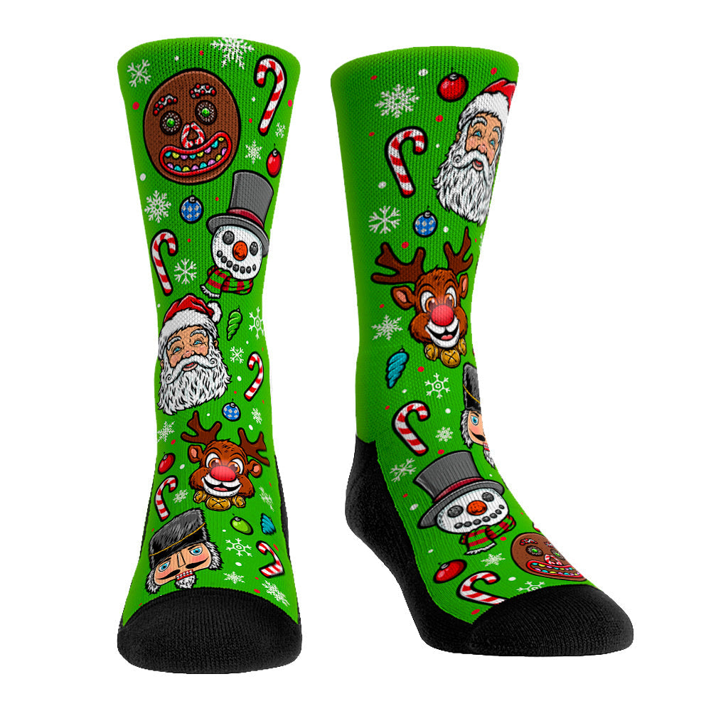Christmas Characters All-Over