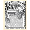 How to Enter Vaudeville: A Complete Illustrated Course of Instruction - Paperback