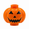 Custom Jack O' Lantern / Pumpkin Face #1 - B3 Customs made using LEGO part