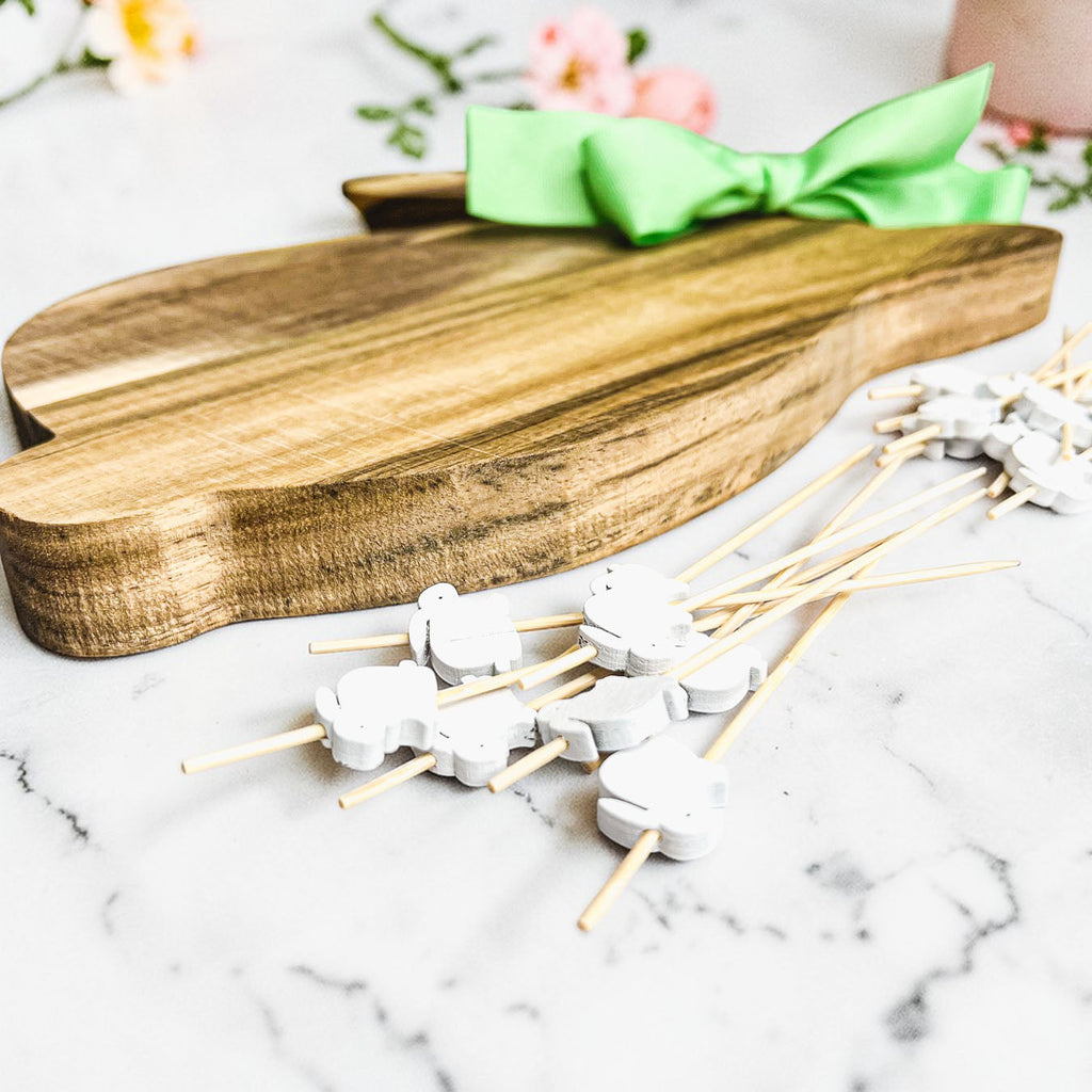Bunny Board + Toothpick Set