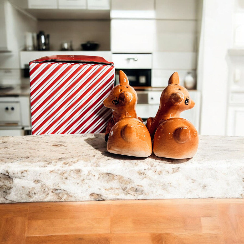 Reindeer Salt & Pepper Shakers