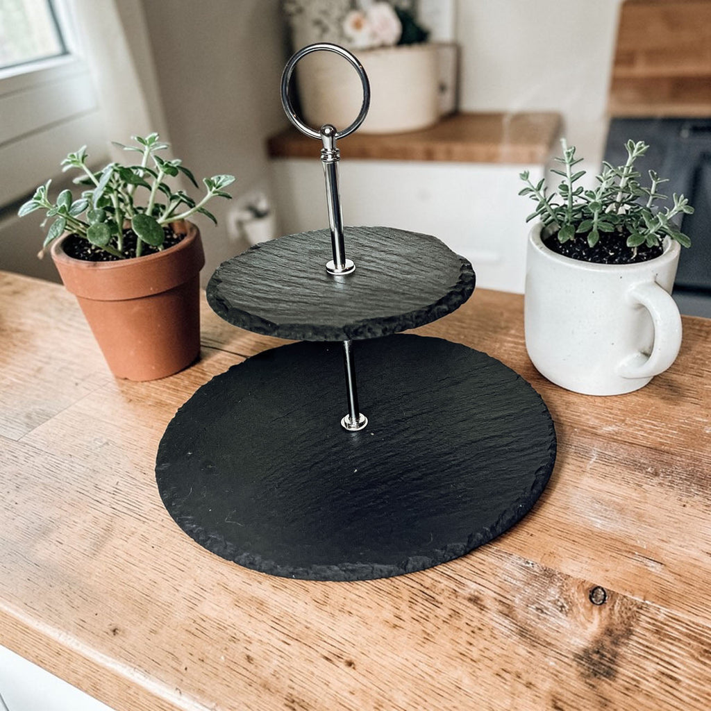 Tiered Slate Stand