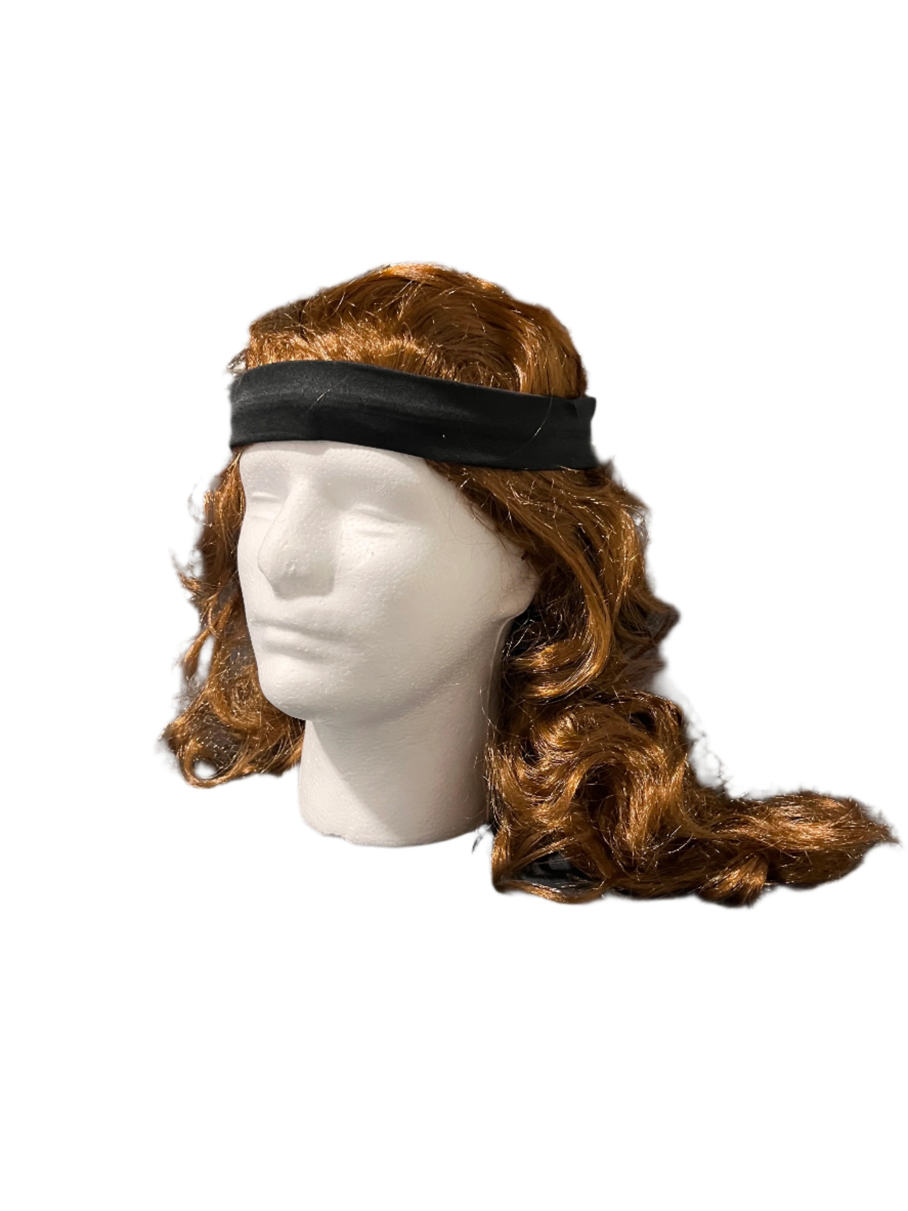 Red Wig With Headband