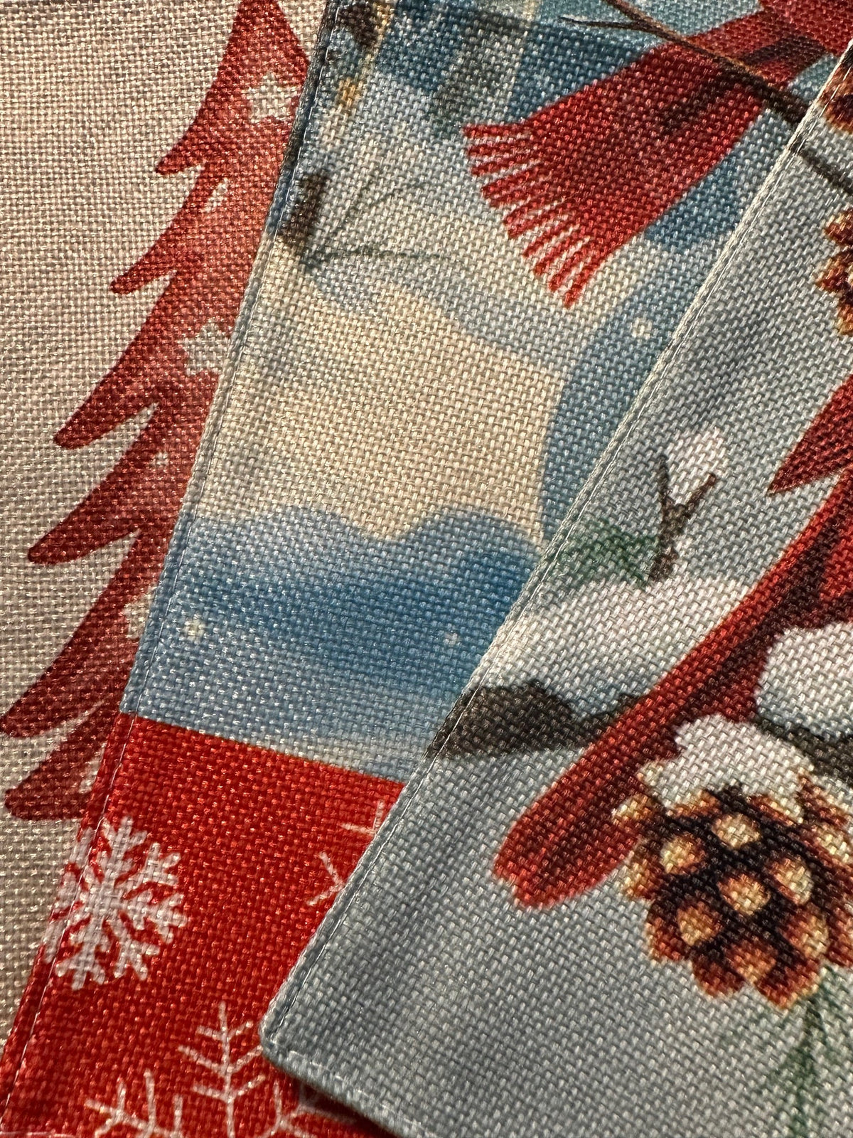 Winter Christmas Trees Garden Flag