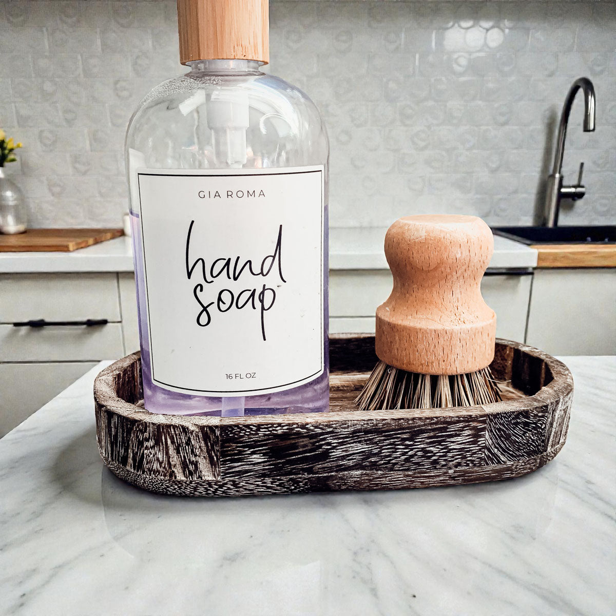 Rustic Wood Tray