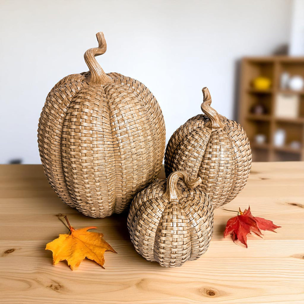 Rattan Pumpkins