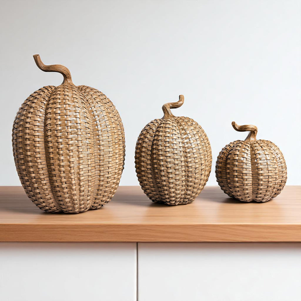 Rattan Pumpkins