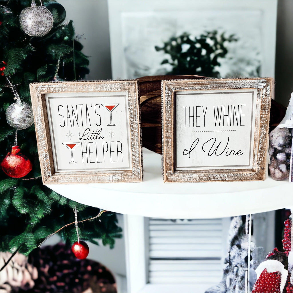 Santa's Helper Sign