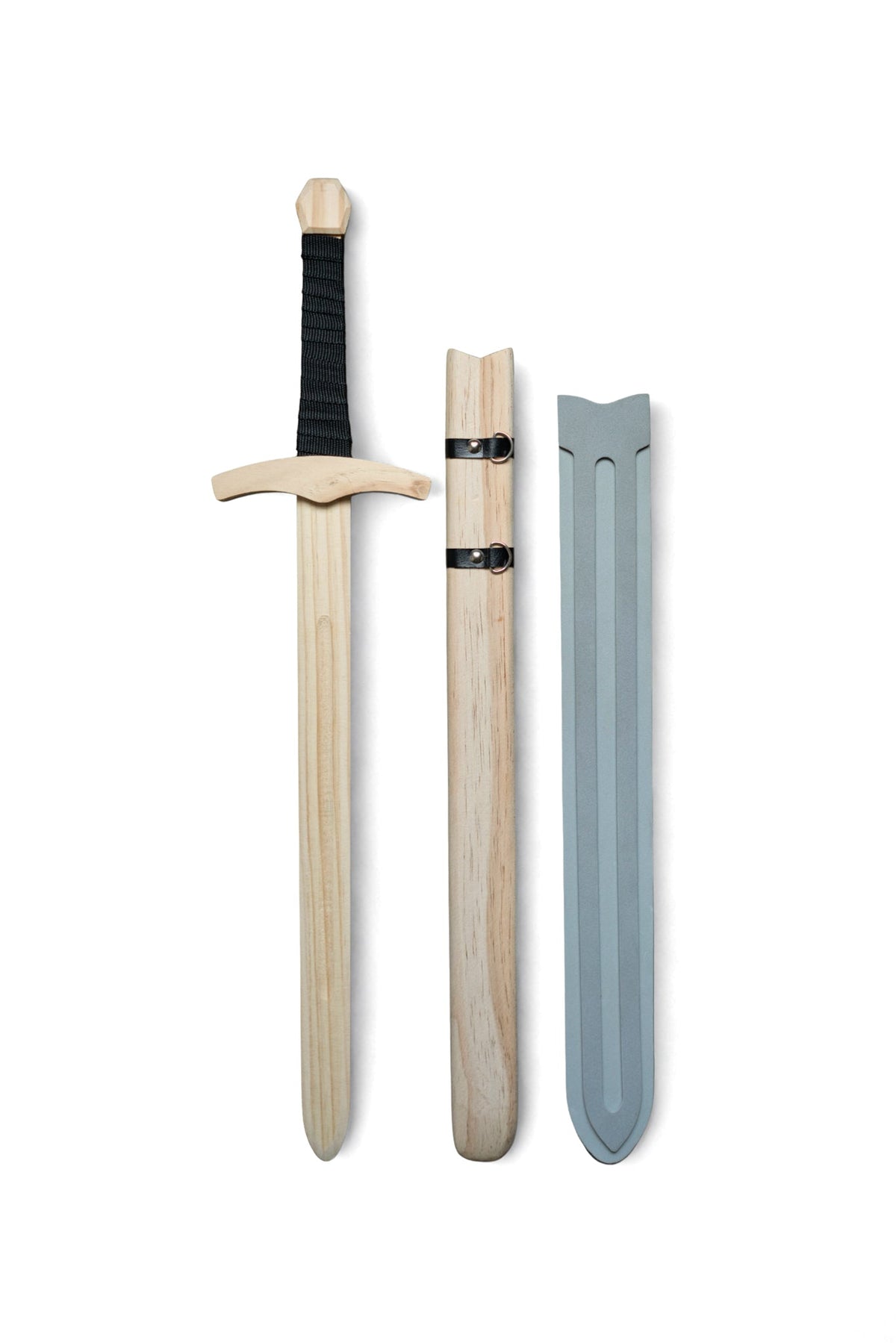 Wooden Toy Sword with EVA Foam Sparring Cover and Sheath | DIY Craft Project