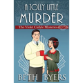 A Jolly Little Murder: A Violet Carlyle Cozy Historical Christmas Mystery - Paperback