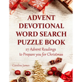 Advent Devotional Word Search Puzzle Book: 27 Advent Readings to Prepare you for Christmas - Paperback