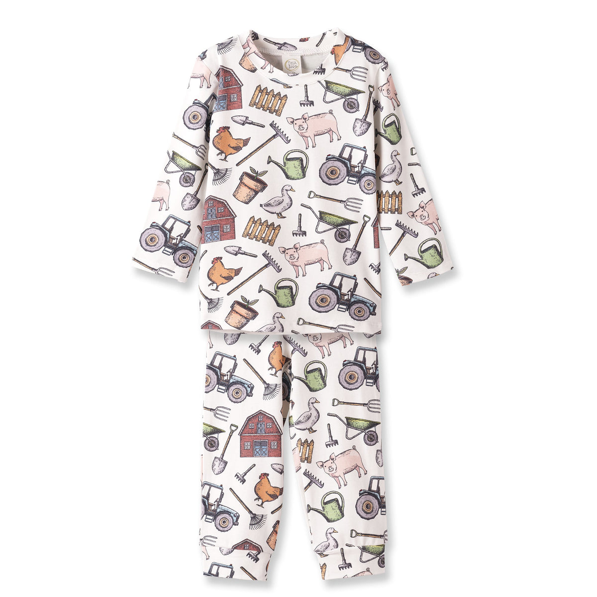 Farmer's Market Kids Bamboo Pajama Set 18M-6Y
