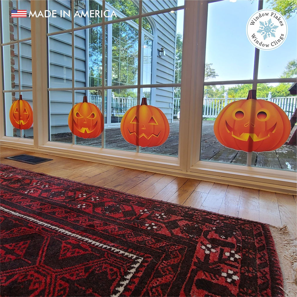 Pumpkin Window Clings