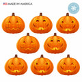 Pumpkin Window Clings