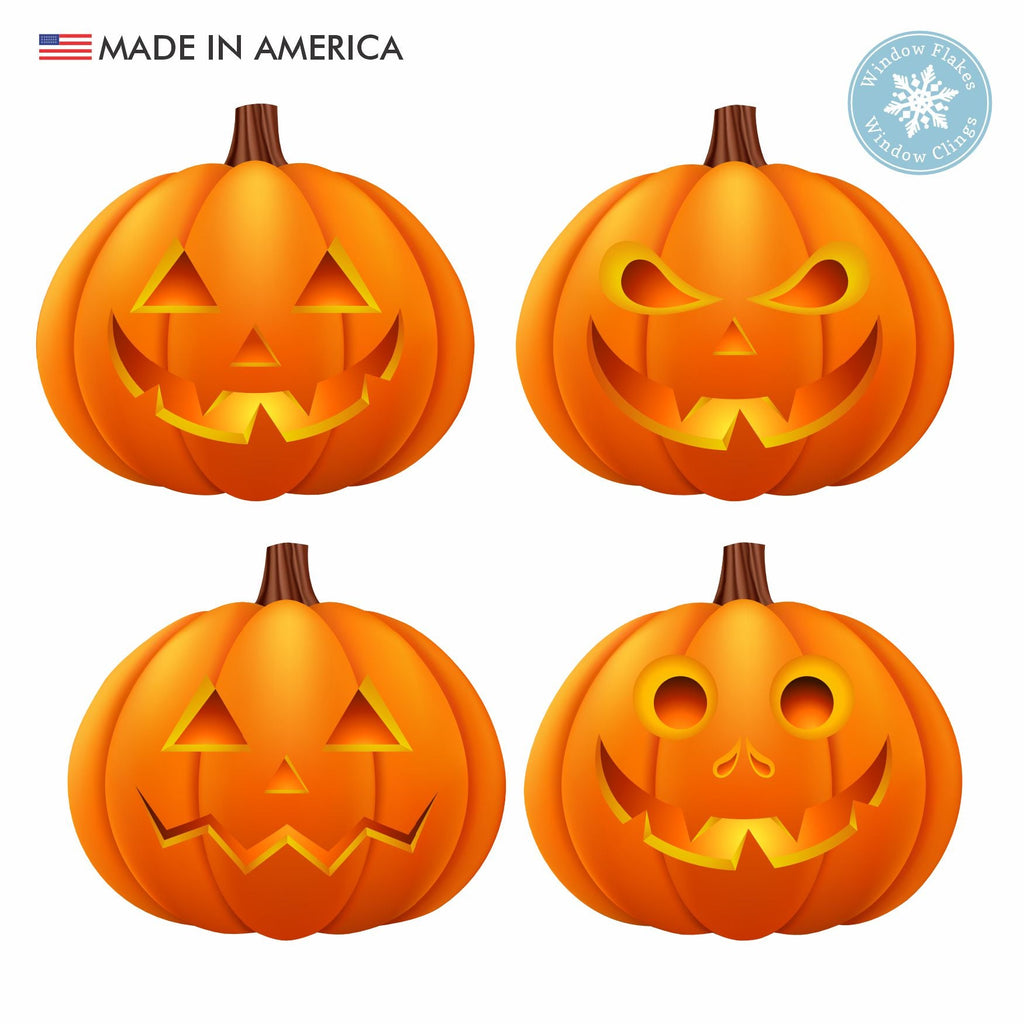 Pumpkin Window Clings