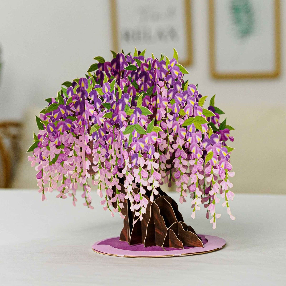 Wisteria Tree Oversized Pop Up Card with Keepsake