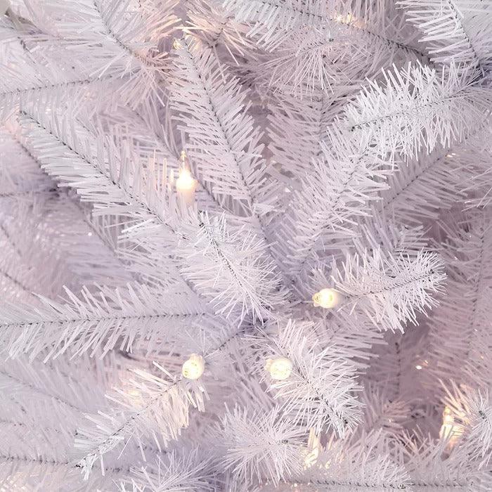 Lighted Artificial Fir Christmas Tree
