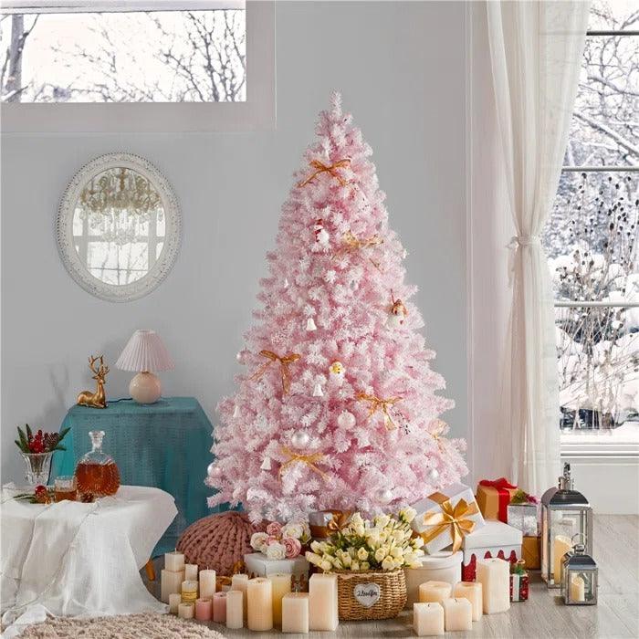 Lighted Artificial Spruce Christmas Tree