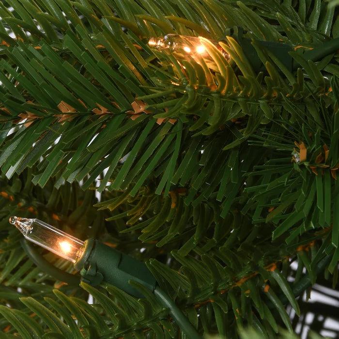 Lighted Artificial Spruce Christmas Tree