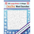 Christmas Word Searches: Large Print + Huge Christmas Themed Crosswords, Fun For All Ages - Paperback