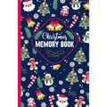 Christmas Memory Book: Cute Christmas Memory book to Keep Stories and Pictures From Each Year Gathered in One Place with Space for Photos or - Paperback