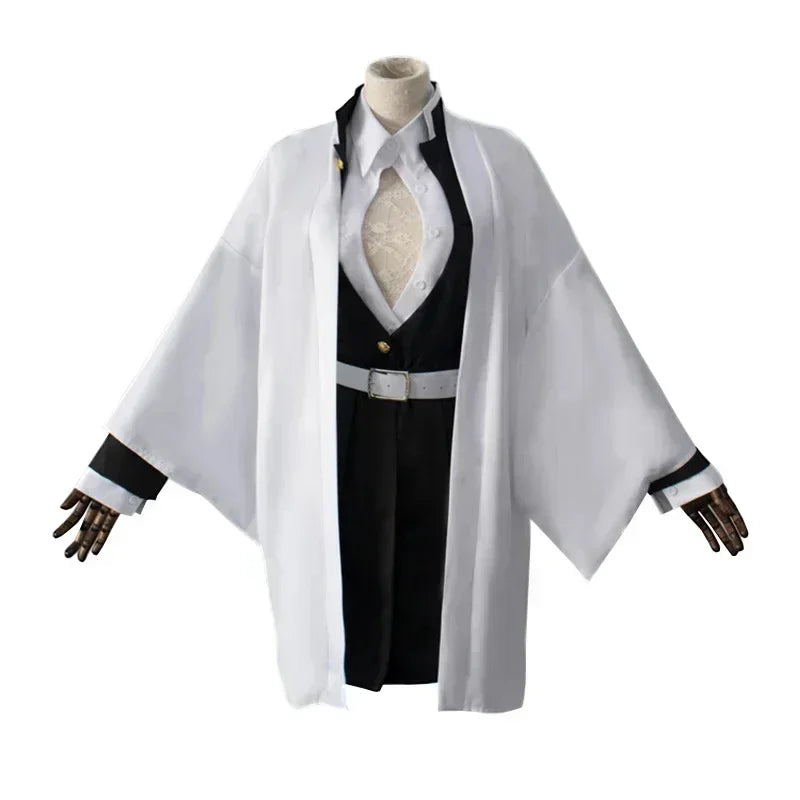 Kanroji Mitsuri Cosplay Costume with Wig & Haori