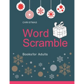 Christmas Word Scramble Books for Adults: Large Print: Holiday word scramble puzzle books for adults - Paperback