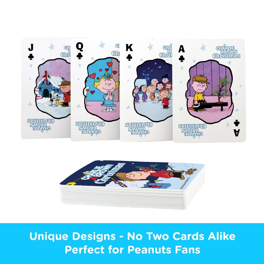 Aquarius Playing Cards: Peanuts - A Charlie Brown Christmas
