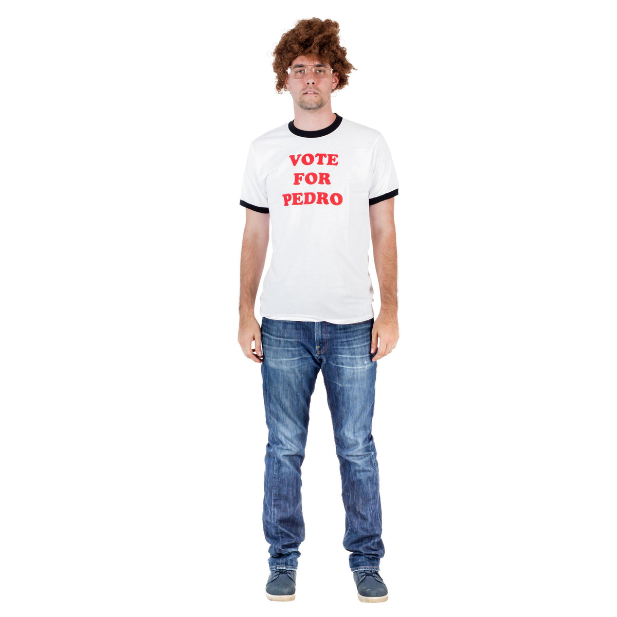 Napoleon Dynamite Vote For Pedro Adult Unisex Halloween Cosplay Costume T-shirt
