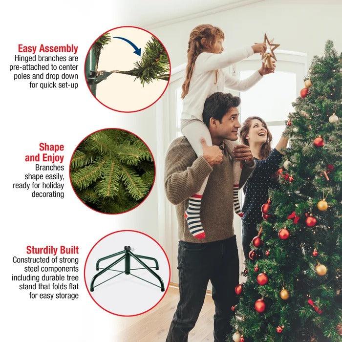 7.5 ft Newberry Spruce Unlit Artificial Christmas Tree