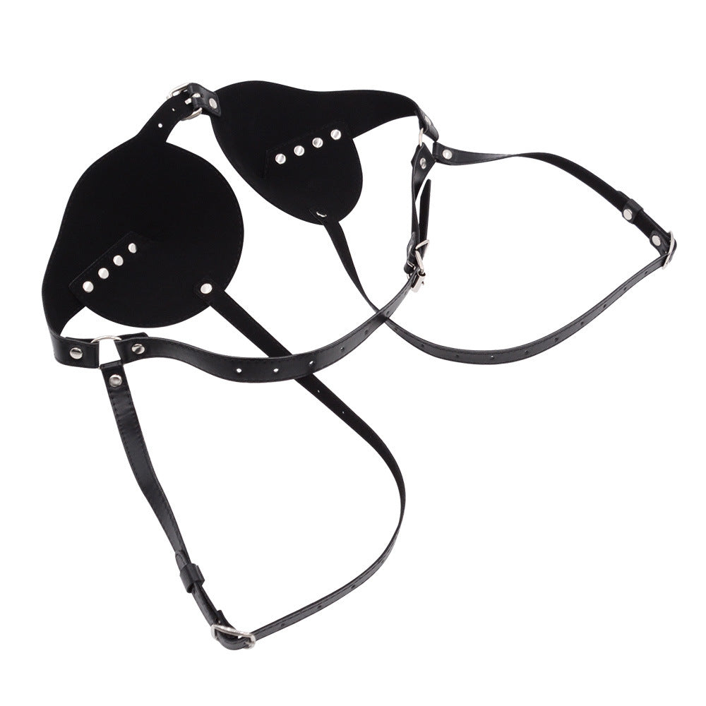 Faux Leather Sculpted Push-Up Bralette Bra Top