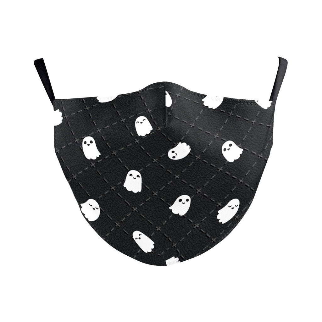 Digital Printing Halloween Skull Pumpkin Dustproof Mask