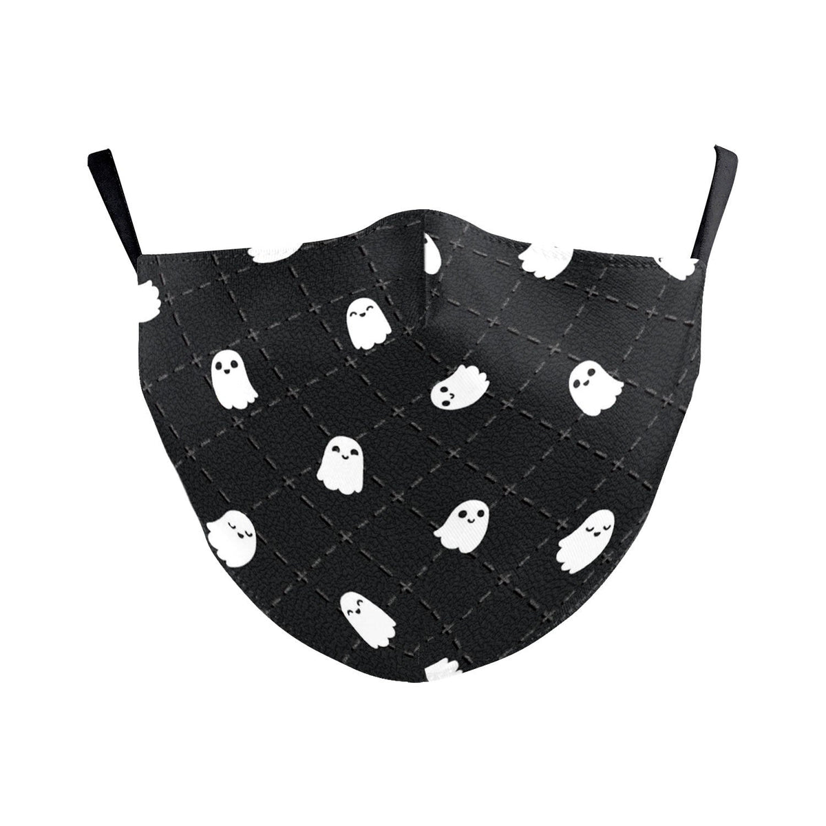 Digital Printing Halloween Skull Pumpkin Dustproof Mask
