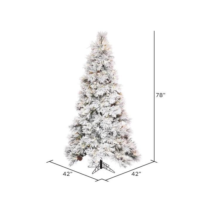 Odaniel Lighted Artificial Pine Christmas Tree
