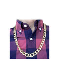 Real Metal Chain Costume Pimp Necklace
