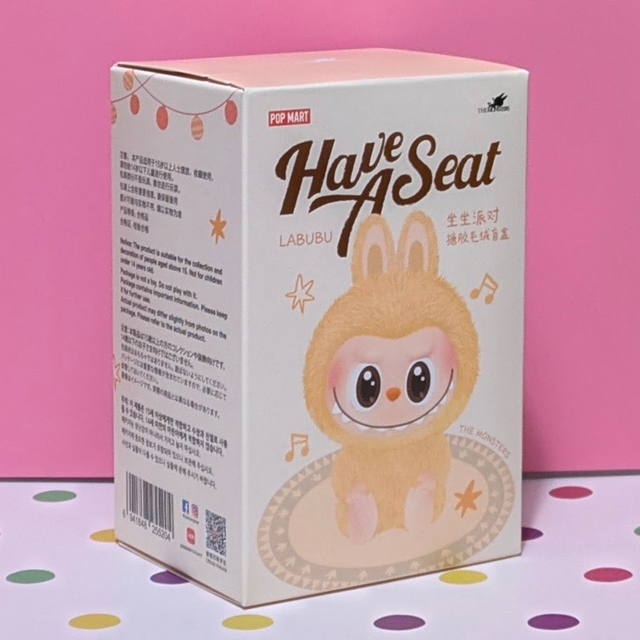 [IN STOCK] POPMART Have a Seat Vinyl Plush Blind Box Labubu